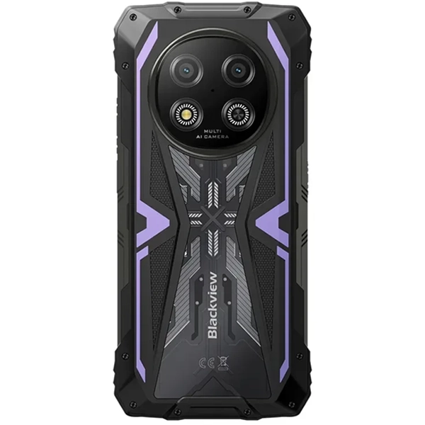 CELULAR BLACKVIEW ROCK 2 256GB 12GB 5G NFC BLACK PURPLE RESIST  GOLPES AGUA